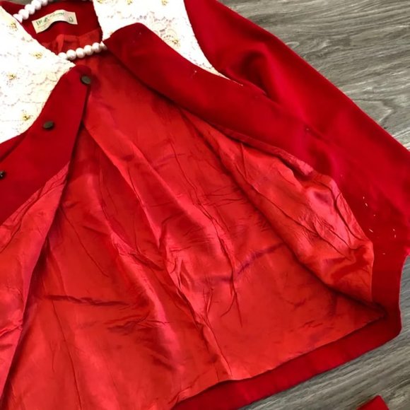 Vintage 80’s| Red Formal Suit - Picture 5 of 11